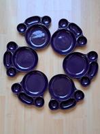 West Germany Fondue Borden Bay Coupella, Antiek en Kunst, Antiek | Keramiek en Aardewerk, Ophalen of Verzenden