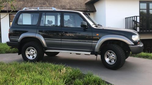 Toyota LC 4.5 I C/W VX AUT 4WD 1996 Groen, LC HDJ80 VX 1997, Auto's, Toyota, Particulier, Landcruiser, Benzine, SUV of Terreinwagen