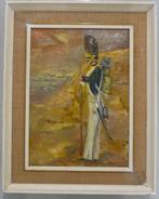Grenadier ~ 1950 - gesigneerd - olieverf op doek - gelijst, Ophalen of Verzenden