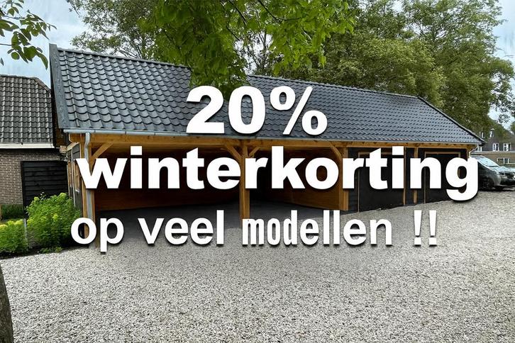 Houten Berging, Tuin en Terras, Bergingen en Tuinkasten, Zo goed als nieuw, Fietsenberging, Hout, Ophalen
