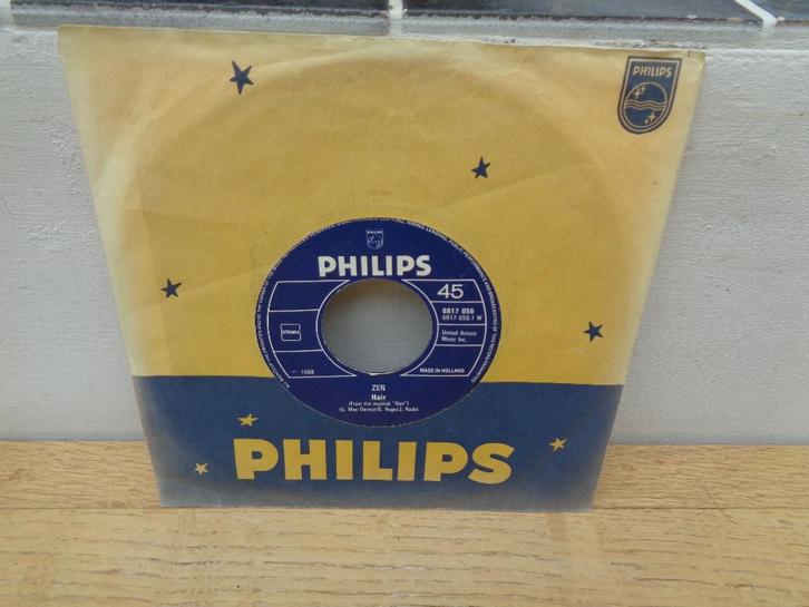 Zen/Ro-D-Ys single "Hair/Take her Home" [Nederland-1979], Cd's en Dvd's, Vinyl Singles, Gebruikt, Single, Pop, 7 inch, Verzenden