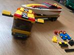 LEGO City Powerboot Transporter 4643, 4 autootjes en bootje, Lego, Zo goed als nieuw, Ophalen