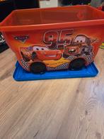 Cars Opbergbox / Speelgoedkist op Wieltjes, Ophalen, Gebruikt, Jongen of Meisje