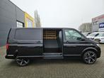 Volkswagen Transporter 2.0 TDI L2H1 Navi Ac 110 PK 20 inch, Auto's, Gebruikt, Euro 6, Volkswagen, Zwart