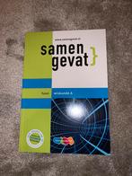 Samengevat wiskunde A, Boeken, Nieuw, Ophalen of Verzenden, Wiskunde A