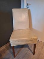 4 leren eetkamerstoelen, Ophalen, Gebruikt, Overige kleuren, Leer