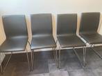 Eetkamerstoelen Ikea, Huis en Inrichting, Stoelen, Ophalen, Gebruikt, Vier, Grijs