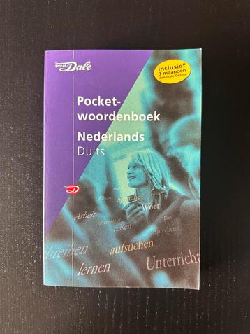 Van Dale Pocketwoordenboek Nederlands-Duits beschikbaar voor biedingen