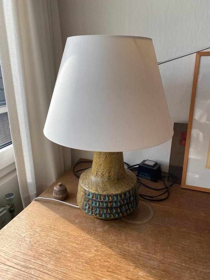 Vintage Keramische Tafellamp, Huis en Inrichting, Lampen | Tafellampen, Gebruikt, 50 tot 75 cm, Overige materialen, Ophalen