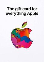 Apple Giftcard t.w.v. €50, Tickets en Kaartjes, Kortingen en Cadeaubonnen, Eén persoon, Cadeaubon