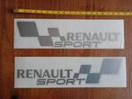 Renault sport auto sticker. ( 2 x ), Ophalen of Verzenden