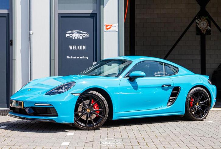 Porsche 718 Cayman S 2.5 ORIG NL | NAP | WEINIG KM, Auto's, Porsche, Bedrijf, Te koop, Cayman, ABS, Achteruitrijcamera, Airbags
