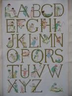 Borduurwerk "Kate Greenaway", Hobby en Vrije tijd, Borduren en Borduurmachines, Ophalen of Verzenden, Gebruikt, Handborduren, Onderdeel of Toebehoren