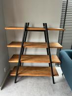 Roomdivider.massief teakhout.zwart hout combinatie., Ophalen, Zo goed als nieuw