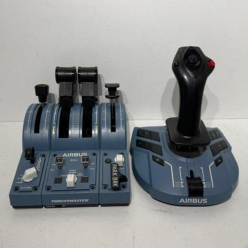 Thrustmaster TCA Quadrant Airbus Edition voor XBOX en PC, Computers en Software, Joysticks, Gebruikt, Ophalen of Verzenden