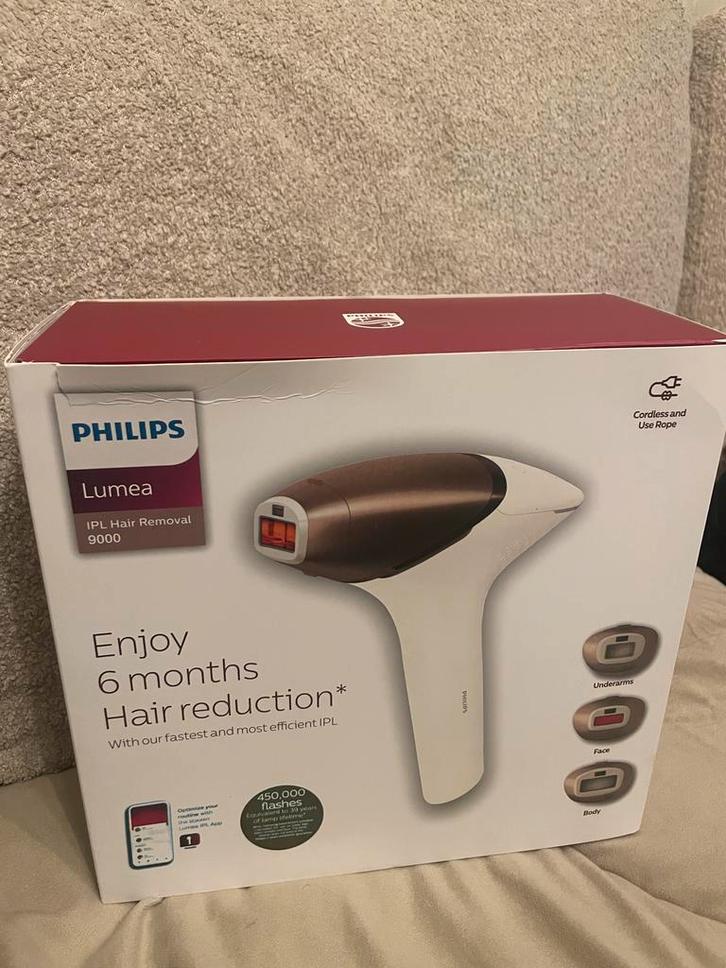 Philips Lumea 9000 IPL Ontharingsapparaat, Witgoed en Apparatuur, Persoonlijke-verzorgingsapparatuur, Nieuw, Scheren en Epileren
