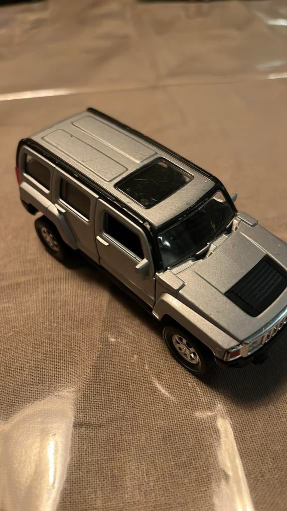 Welly 43629F Hummer H3, Ophalen of Verzenden, Zo goed als nieuw, Auto, Overige merken