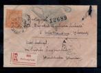 X180) 1921 R-Brief Rusland Petrograd naar Stockholm, Ophalen of Verzenden, Gestempeld