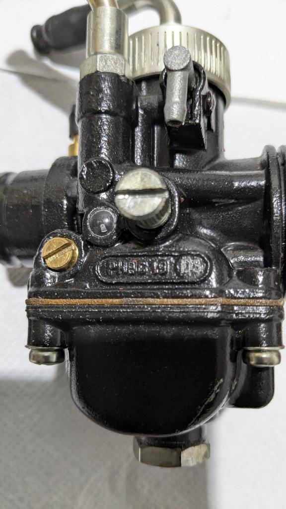 Dellorto PHBG 19mm Carburateur + Tomos Spruitstuk, Fietsen en Brommers, Brommers | Tomos, Zo goed als nieuw, Ophalen of Verzenden