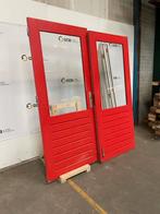 Dubbele Buitendeur met Kozijn - Goede Staat, Doe-het-zelf en Verbouw, Deuren en Horren, 200 tot 215 cm, Ophalen, 100 tot 120 cm