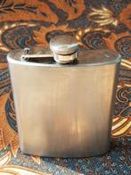 Mooie originele vintage zakfles uit Engeland 13,5 cm., Ophalen of Verzenden