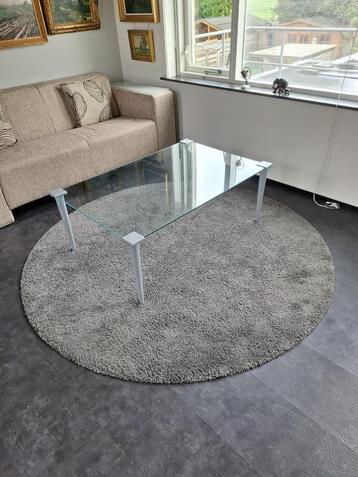 Glazen salontafel 120 x 80 cm beschikbaar voor biedingen