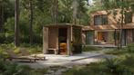 DEMO | Sauna – Woodfired met HUUM Hive Wood 8,5 kW, Tuin en Terras, Ophalen, Nieuw