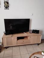 Tk tv meubel massief, 150 tot 200 cm, Ophalen of Verzenden, Zo goed als nieuw, Minder dan 100 cm