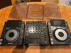 Pioneer CDJ 2000 NEXUS + DJM 900 NEXUS + Flightcase, Ophalen, Gebruikt, Pioneer