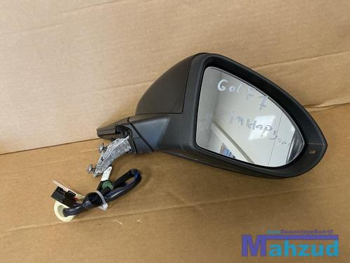 VW GOLF 7 7.5 Zwart rechts spiegel buitenspiegel 2012-2019, Auto-onderdelen, Spiegels, Volkswagen, Gebruikt, Ophalen of Verzenden
