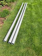 PVC-buis regenpijp grijs 4000 x 100 mm, Doe-het-zelf en Verbouw, Buizen en Afvoer, Pvc, Nieuw, 4 tot 6 meter, Ophalen of Verzenden