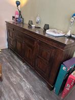 Dressoir donker eiken, Ophalen, Gebruikt, 25 tot 50 cm