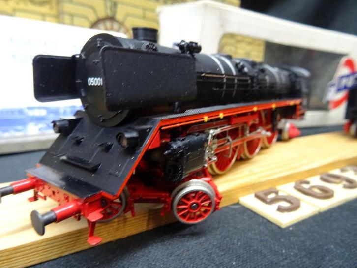 5693=Liliput 105 10 stoom loc van de Duitse spoorwegen.1111, Hobby en Vrije tijd, Modeltreinen | H0, Nieuw, Locomotief, Gelijkstroom