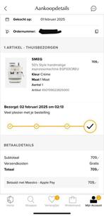 Smeg koffiemachine (bonen), Ophalen, Nieuw, Koffiemachine