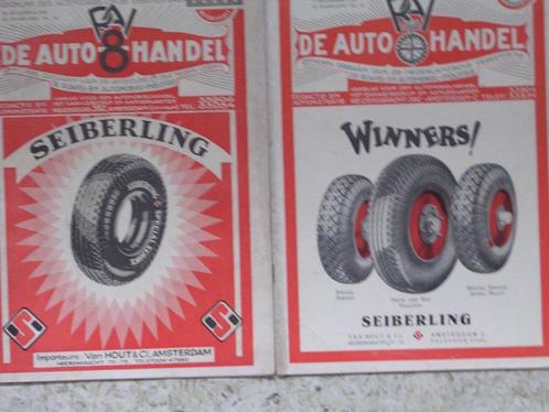 RAI  autohandel 1929 1930 1931 + automobiel bedrijf 1939, Boeken, Auto's | Folders en Tijdschriften, Gelezen, Overige merken, Ophalen of Verzenden