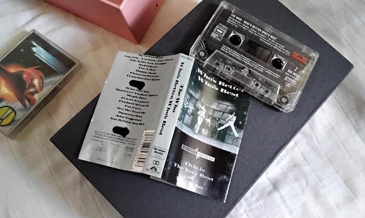 Cassette The Who Who's Better, Who's Best Blues Rock 1988, Cd's en Dvd's, Cassettebandjes, Gebruikt, Origineel, Rock en Metal