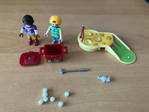 Playmobil set 9439 kinder minigolf, Kinderen en Baby's, Speelgoed | Playmobil, Ophalen of Verzenden