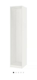 2x Ikea PAX Kast Basiselement 50cm, Huis en Inrichting, Kasten | Kledingkasten, Ophalen, Met plank(en), 200 cm of meer, Zo goed als nieuw