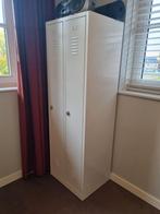 Vintage Locker Kast - Heel Lichtgrijs, Huis en Inrichting, Kasten | Lockerkasten, Ophalen of Verzenden, Zo goed als nieuw