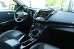 FORD KUGA 1.5 TITANIUM | WINTERPACK | TREKHAAK | SYNC2 | CLI, Euro 6, 4 cilinders, Leder en Stof, Zwart