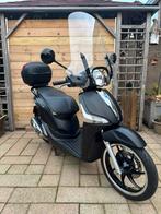 Piaggio Liberty S 2019 matzwart bromscooter 45 kilometer, Fietsen en Brommers, Scooters | Piaggio, Ophalen, Overige modellen, Zo goed als nieuw