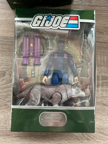 Super7 S7 G.I.Joe Ultimates Snake Eyes / Timber Wv1 beschikbaar voor biedingen