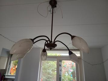 Vintage lamp jaren 50  beschikbaar voor biedingen
