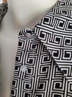 Eksept ruime losvallende soepele blouse zwart wit xl xxl 46, Kleding | Dames, Blouses en Tunieken, Nieuw, Ophalen of Verzenden