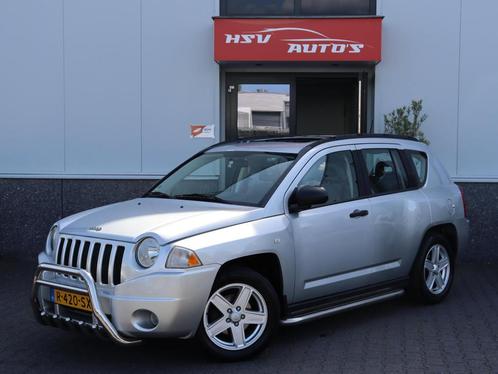 Jeep Compass 2.4 Sport 4WD Bullbar airco LM trekhaak, Auto's, Jeep, Bedrijf, Te koop, Compass, 4x4, ABS, Airbags, Centrale vergrendeling