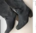 Donkergroene suède laarzen – Felmini – maat 40, Lage of Enkellaarzen, Ophalen of Verzenden, Felmini, Gedragen