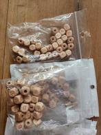Houten Letterkralen - DIY Sieraden, Hobby en Vrije tijd, Kralen en Sieraden maken, Ophalen, Nieuw, Kraal