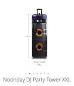 NOONDAY DJ PARTY SPEAKER TOWER XXL, Zo goed als nieuw, Ophalen