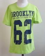 Tom Tailor gaaf groen t-shirt met print mt. 140, Tom Tailor, Ophalen of Verzenden, Zo goed als nieuw, Shirt of Longsleeve