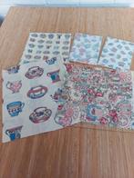 Quilt stofjes met theepotjes - theekopjes, Hobby en Vrije tijd, Overige kleuren, Nieuw, Ophalen of Verzenden, 30 tot 120 cm